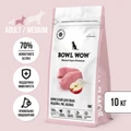 Сухой корм BOWL WOW для взрослых собак средних пород с индейкой, рисом и яблоком 34200021