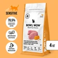 Сухой корм BOWL WOW для взрослых кошек с чувствительным пищеварением с индейкой, курицей и тыквой 34100009