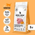 Сухой корм BOWL WOW для взрослых кошек с чувствительным пищеварением с индейкой, курицей и тыквой 34100009