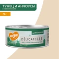Консервы Мнямс для кошек Тунец с анчоусами в нежном желе 700897/7176120