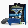 FURminator L для собак крупных пород (23 - 41 кг) с короткой шерстью ширина рабочей поверхности 98 мм (FUR Dog Undercoat L Short Hair) 151173