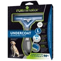 FURminator L для собак крупных пород (23 - 41 кг) с короткой шерстью ширина рабочей поверхности 98 мм (FUR Dog Undercoat L Short Hair) 151173