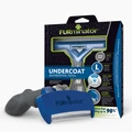 FURminator L для собак крупных пород (23-41 кг) с длинной шерстью ширина рабочей поверхности 98 мм (FUR Dog Undercoat L Long Hair) 151203