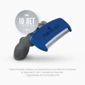 FURminator L для собак крупных пород (23-41 кг) с длинной шерстью ширина рабочей поверхности 98 мм (FUR Dog Undercoat L Long Hair) 151203