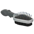 Двусторонняя щетка-расческа FURminator Dual Brush для кошек и собак длина зубцов 12 мм 141310