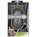 Резиновая расческа для разделения и распутывания шерсти FURminator Curry Comb для кошек и собак с короткой и длинной шерстью 144694
