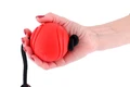 Мяч 6,5 см литой на веревке NUNBELL для собак средних и крупных пород 10922-5436