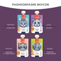 Wanpy Cat Лакомство для кошек Мясной мусс из утки и тыквы RAC-39
