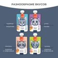 Wanpy Cat Лакомство для кошек Мясной мусс из курицы и моркови RAC-38