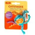 Игрушка Catstages Dental для кошек "Мяч с хвостиками" c кошачьей мятой 3,5 см CAT003106