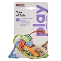 Игрушка Catstages Dental для кошек "Мяч с хвостиками" c кошачьей мятой 3,5 см CAT003106