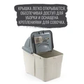 Био-туалет MPS BUXO CLOSE для кошек с закрытым входом сверху, в комплекте с совком и угольным фильтром, 58x39x56 см MPS070072
