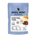 Пауч BOWL WOW для котят и беременных кошек с белой рыбой и тыквой в соусе 34400059