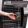 Переноска MPS SKUDO 5 79х58,5х65h см с металлической дверцей с замком (до 35 кг) S01050500