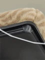 Лежанка MidWest Deluxe Wave Bed для собак и кошек меховая 56х44,5х6,5 см MID027935