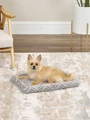 Лежанка MidWest Deluxe Wave Bed для собак и кошек меховая 56х44,5х6,5 см MID027935