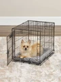 Лежанка MidWest Deluxe Wave Bed для собак и кошек меховая 56х44,5х6,5 см MID027935