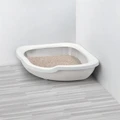 Туалет-лоток для кошек угловой IMAC FRED 51х51х15,5h см 85470