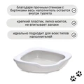 Туалет-лоток для кошек угловой IMAC FRED 51х51х15,5h см 85470