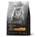 Низкозерновой сухой корм PREMIER для взрослых кошек крупных пород с ягненком, индейкой Lamb and Turkey Adult Large Cat 852499