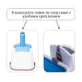 Туалет-лоток для кошек IMAC DUO с совочком на подставке 50х40х15h см 814940