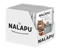 Пауч NALAPU The Best Appetite для взрослых кошек с плохим аппетитом, сочные кусочки с мясом телятины и куриными сердечками в нежном соусе 00-00001308
