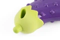 Игрушка для собак малых и средних пород WOGY Баклажан с пищалкой 11 см 10922-8614