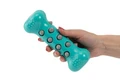 Игрушка для собак WOGY ONI Косточка с шипами и пищалкой 18,5 см 2024-4468