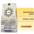 Беззерновой сухой корм CRAFTIA HARMONA для взрослых кошек из курицы и рыбы (HARMONA CHICKEN&FISH ADULT CAT) CRF5421649