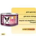 Консервы AWARD для щенков от 1 месяца паштет из индейки с грушей 200 гр 2540317
