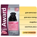 Сухой корм AWARD SPECIAL CARE для взрослых собак всех пород для контроля веса со свежим мясом индейки Weight Control 2548887