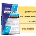 Сухой корм Vitalcan для взрослых собак средних пород с курицей Balanced Dog Adult Medium Breed 00-00000879