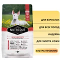Сухой корм Vitalcan для взрослых собак всех пород с индейкой для собак с чувствительной кожей Nutrique Dog Skin Sensitivity 00-00000897