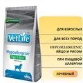 Сухой корм FARMINA VET LIFE Hypoallergenyc для собак диета при пищевой аллергии "Яйцо и рисом" 4369/PVT020003S