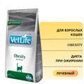 Сухой корм FARMINA VET LIFE OBESITY для кошек диета при ожирении 4389/PVT004002S
