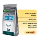 Сухой корм FARMINA VET LIFE Hairball для кошек диета выведения шерстяных комочков 4882/PVT004111S