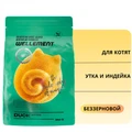 Беззерновой сухой корм Wellement для котят с уткой и индейкой Kitten Duck 14387