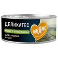 Консервы Мнямс для кошек с кроликом с зеленой фасолью Паштет по-мальтийски 176687