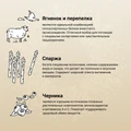 Сухой корм CRAFTIA NATURA для щенков средних и крупных пород из ягненка с перепелкой (LAMB WITH QUAIL PUPPY MEDIUM & LARGE BREED) CRF5420796