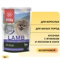 Пауч Blitz Holistic для собак мелких пород кусочки с ягненком и лососем в соусе Lamb & Salmon Adult Dog Small Breeds in Gravy BDW11-1-00085
