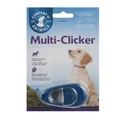 Кликер для дрессировки собак "Multi-Clicker", синий, 7х3.75см COA 57602/COA