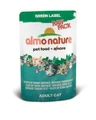 Пауч ALMO NATURE Green label Cat Skip Jack Tuna 75% мяса для взрослых кошек "Филе полосатого тунца" 23215