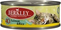 Консервы BERKLEY Adult Salmon Rice №10 для взрослых кошек с лососем и рисом 75109