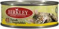 Консервы BERKLEY Adult Tuna Vegetables №11 для взрослых кошек с тунцом и овощами 751100