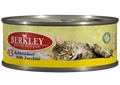 Консервы BERKLEY №13 для взрослых кошек с кроликом, говядиной и цукини 75112
