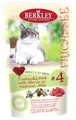 Пауч BERKLEY Fricassee Turkey Lamb with Berries для взрослых кошек №4 – индейка с ягненком и ягодами в желе 75273