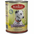 Консервы BERKLEY Puppy Lamb Rice для щенков с новозеландским ягненком и рисом 75074