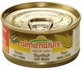 Консервы ALMO NATURE Classic Adult Cat Tuna/Sweet Corn для взрослых кошек с тунцом и сладкой кукурузой 36609400