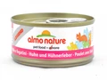 Консервы ALMO NATURE для взрослых кошек с курицей и печенью Legend Adult Cat Chicken Liver 24181