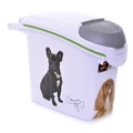 Контейнер для корма Curver PetLife  "Веселые щенята", на 6кг/15л, 23*50*36см 18637